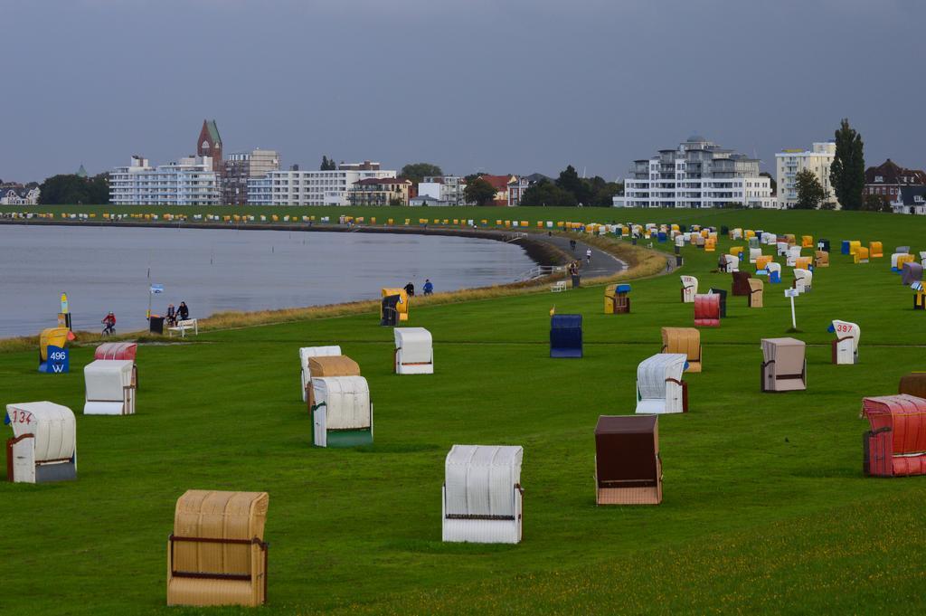 Residenz Albatros Appartement Cuxhaven Buitenkant foto